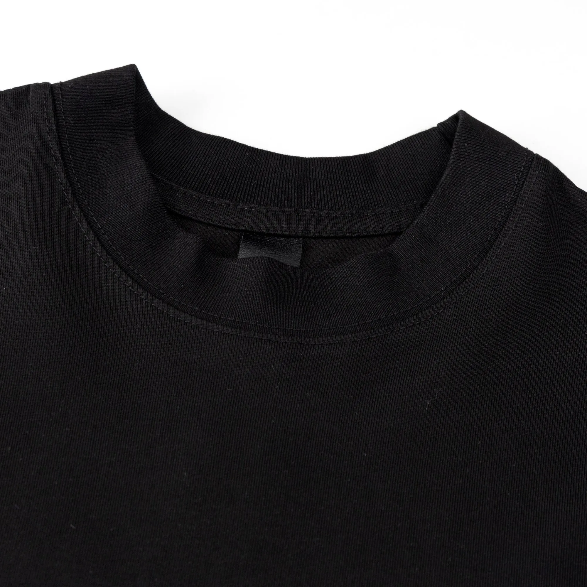🅿️180 Style No. S024 CH Crow Heart Sanskrit Cross Foam Printed Round Neck Short Sleeves Foam Print Full Packaging Three Standards Complete Original Accessories 1:1 Main Marking Technology Very High-end It Has Been Preshrunk At High Temperatures It Will Not Be Deformed After Repeated Washing Pure Cotton 280g High Weight 32 Count Double Yarn No Pilling No Fading Comfortable Breathable Matching 1x1 Thread Oversize Loose Version Can wear up to 220 pounds Color: White Black Size: XS-L